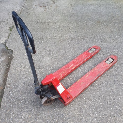 Pallet pump truck - truck, manual